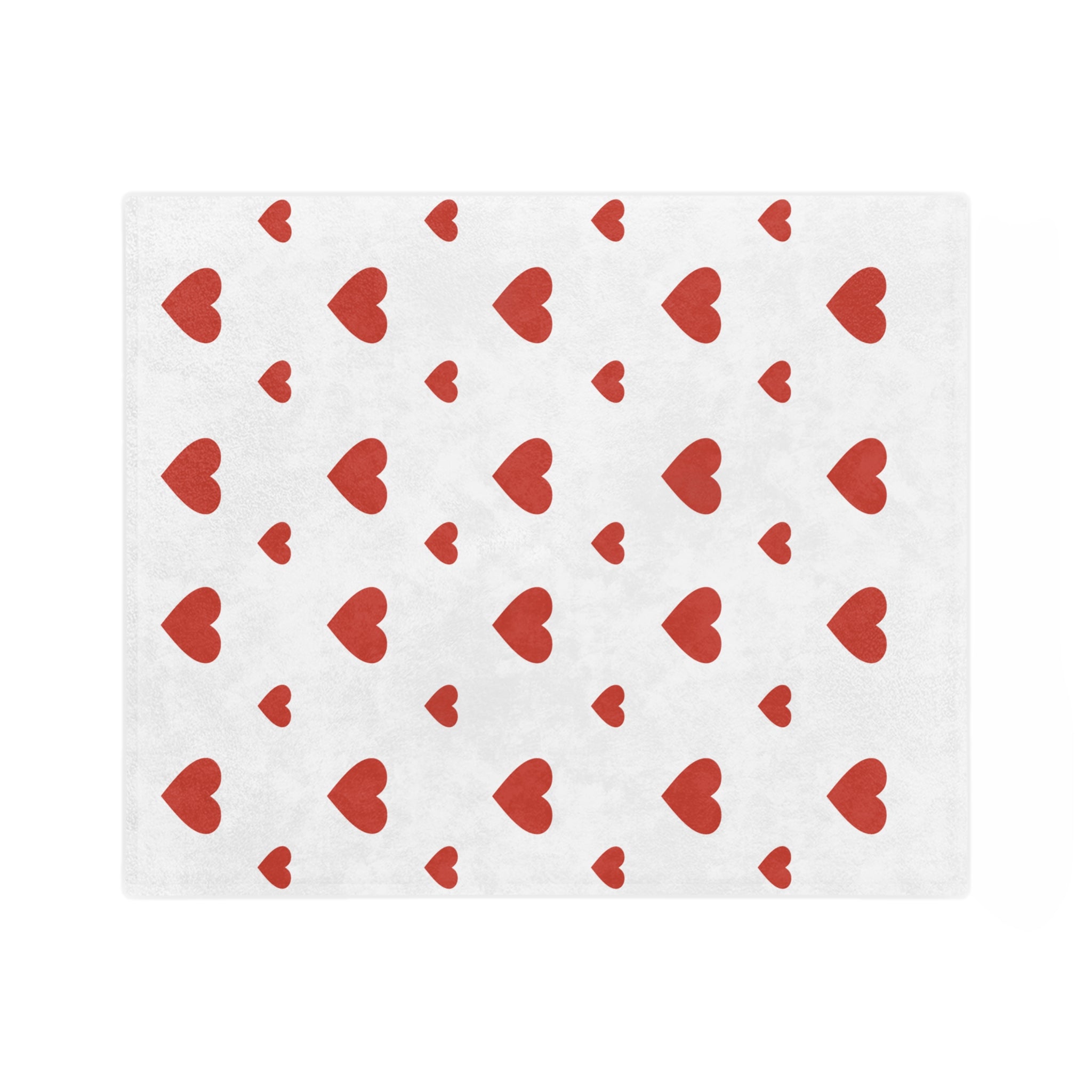 Cozy Heart Pattern Blanket - Perfect for Valentine's Day, Home Décor, Gifts, Snuggling, Soft Microfiber Blanket