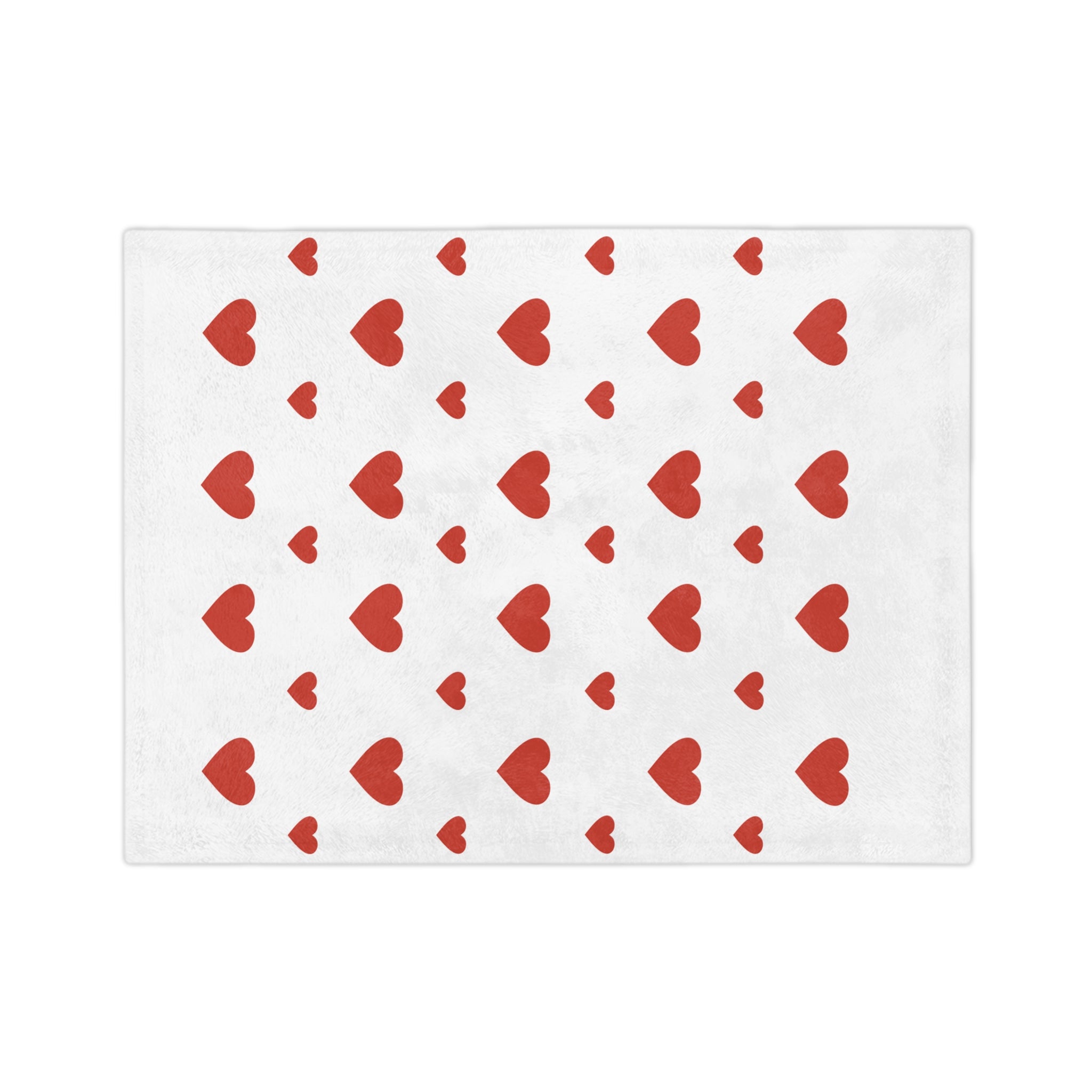 Cozy Heart Pattern Blanket - Perfect for Valentine's Day, Home Décor, Gifts, Snuggling, Soft Microfiber Blanket